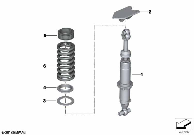 Пружины амортизатора задней подвески