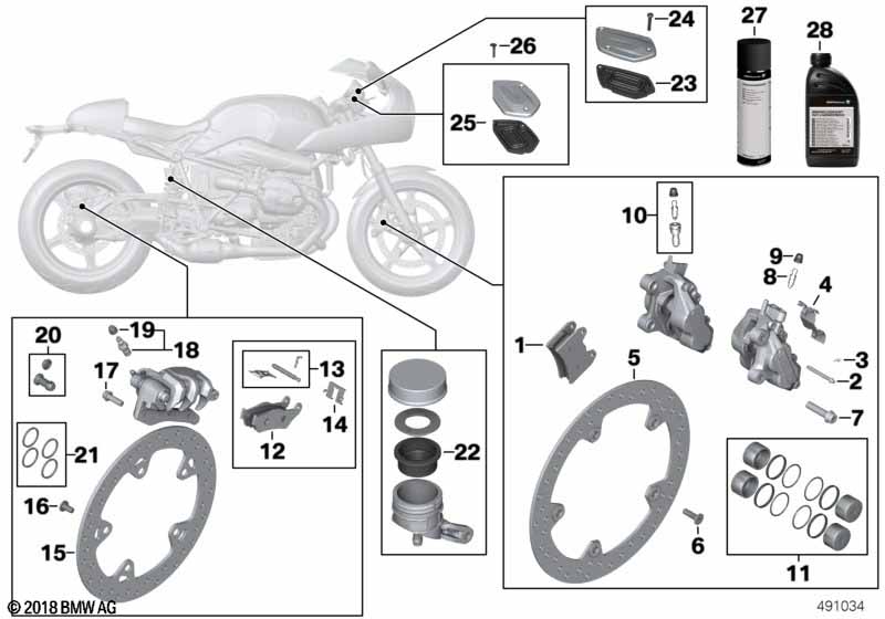 K2x колодки передние