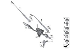 Детали стеклоочистителя