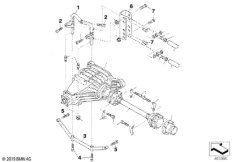 Задний мост с подвеской
