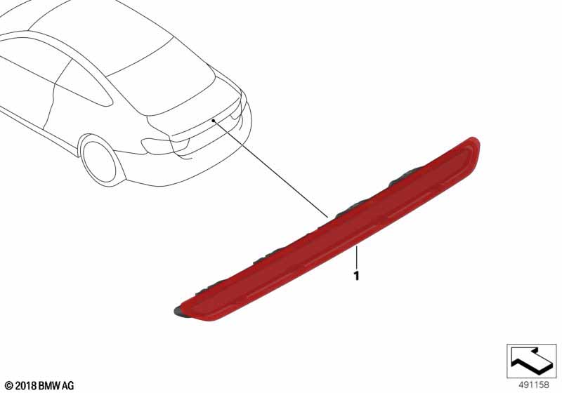 Третий фонарь стоп-сигнала