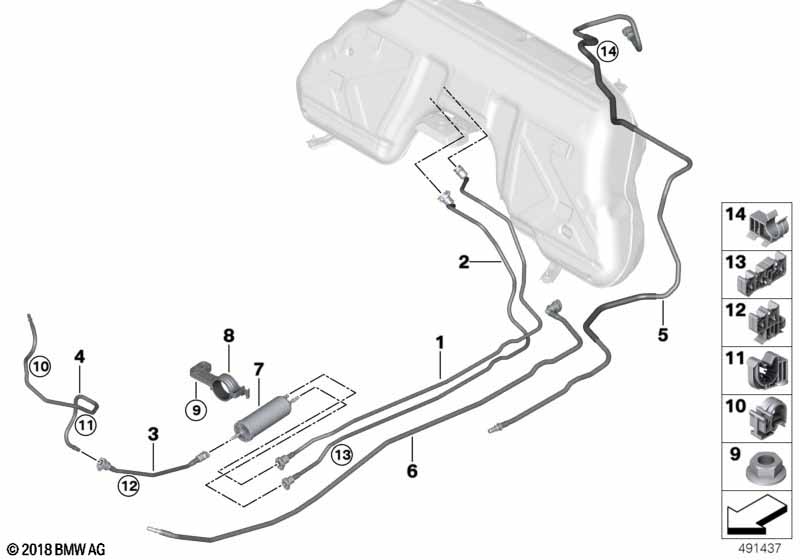 Топливопроводы/топливный фильтр
