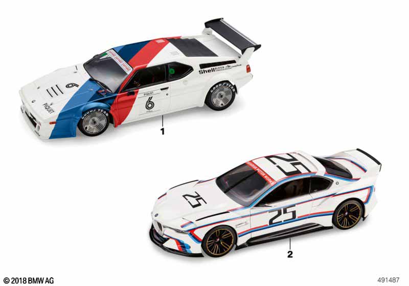 BMW миниатюрные модели - 2018/2020