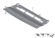Экран моторного отсека