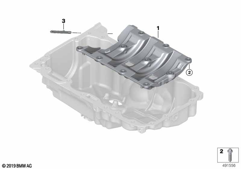 Блок цилиндров/дополнительные элементы