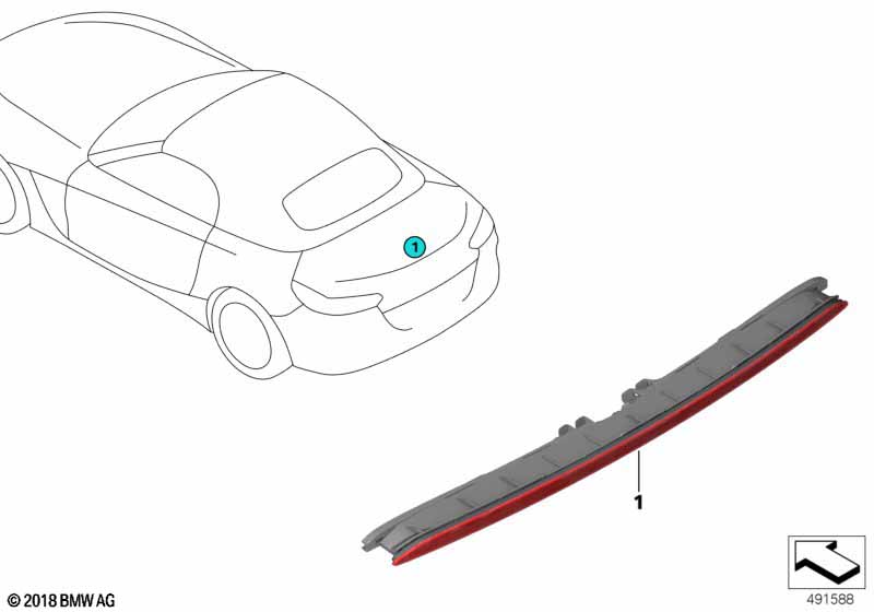 Третий фонарь стоп-сигнала