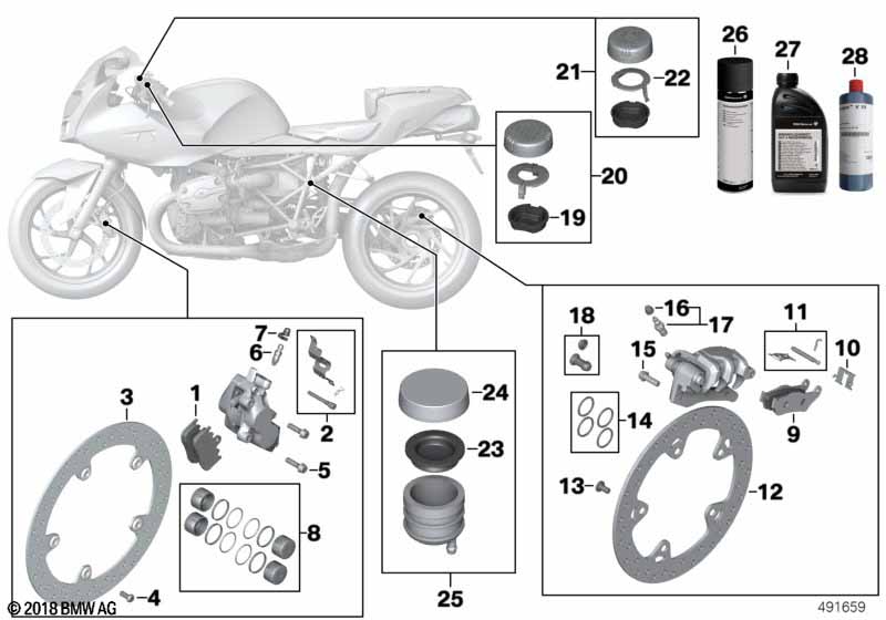 K2x K4x колодки передние