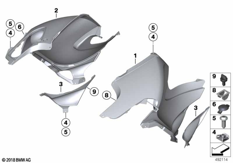 боковая обшивка задняя