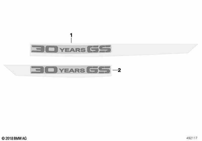 Задняя эмблема