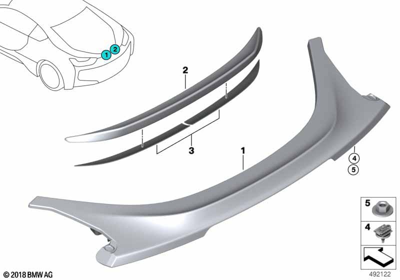 Задний спойлер