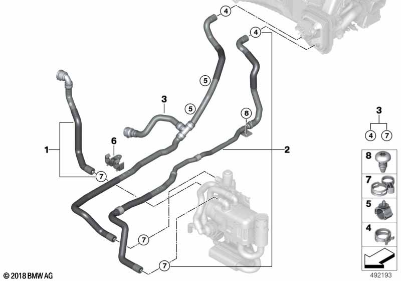 Шланги ОЖ автономной системы отопления