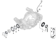 детали редуктора заднего моста