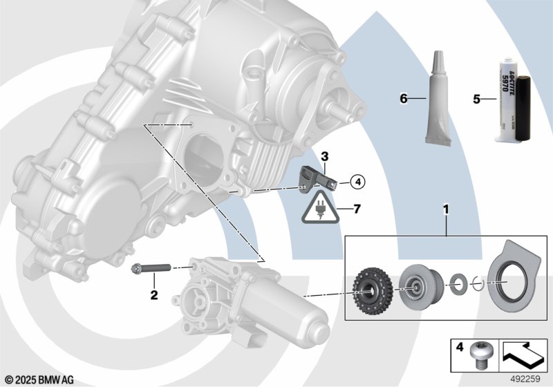 Ремонтный комплект серводвигателя