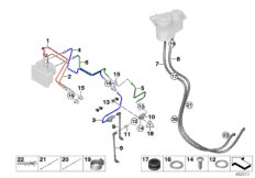 Трубопровод тормозного привода Пд