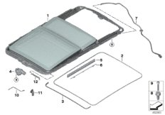 Панорамная крыша с электроприводом