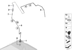 Трубопровод вентиляции топливного бака