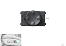 Переключатель поясничной опоры