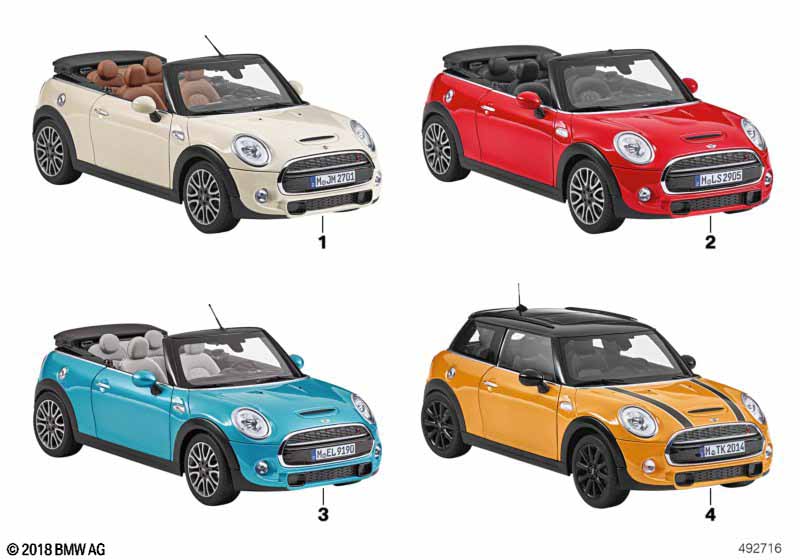 MINI миниат.модели - коллекция 18/20