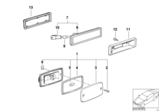 Габаритный фонарь