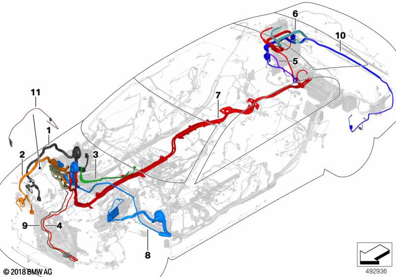 Шины питания основной жгут проводов