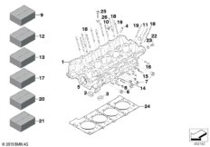 Головка блока цилиндров ´95