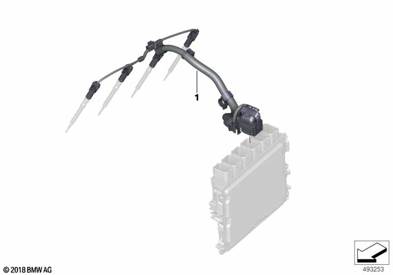 жгут проводов двигателя