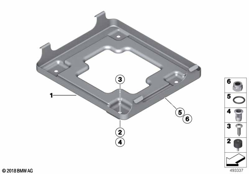Кронштейн ЭБУ