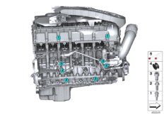 Опломбирование двигателя