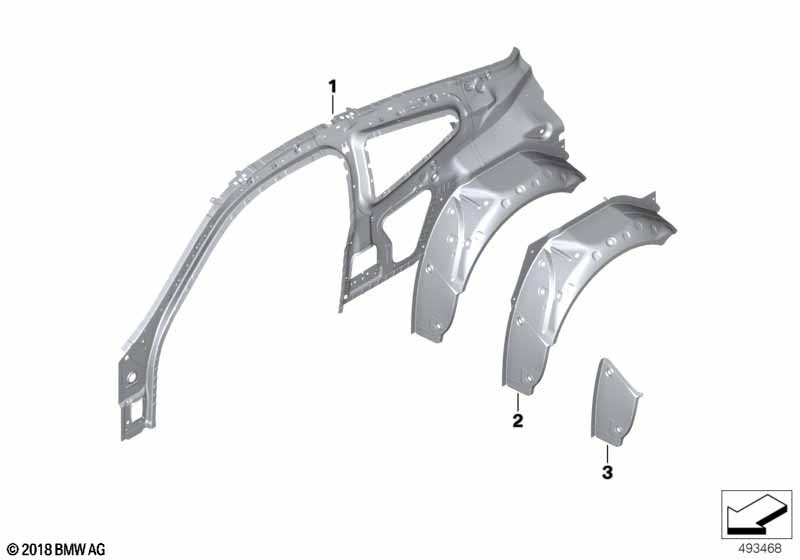 Боковой каркас Внутр