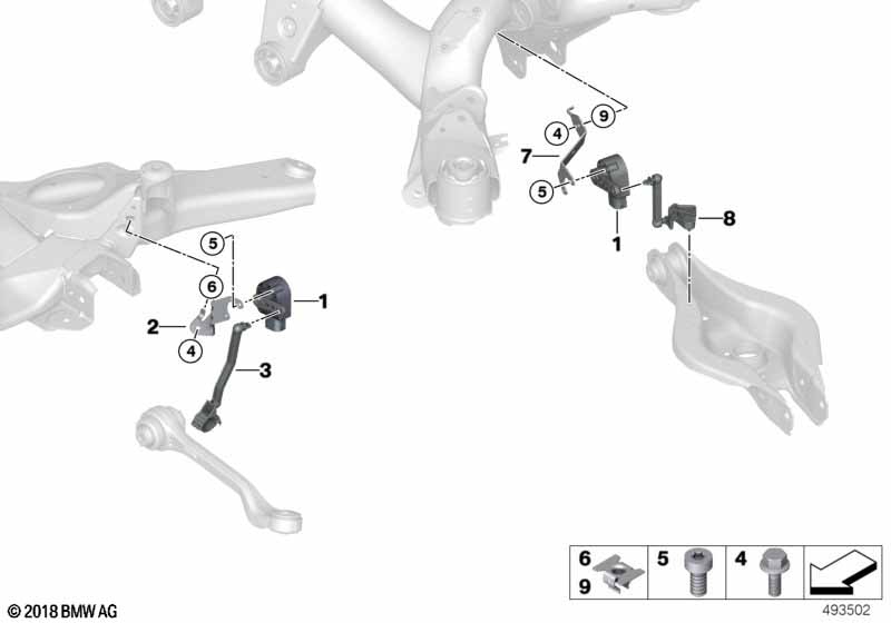 G20/G26 фиксатор датчика дорожного просвета