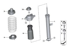 Дополнит.детали амортизац.стойки Зд