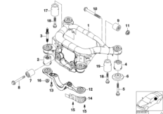 балка заднего моста