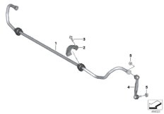 стабилизатор задний