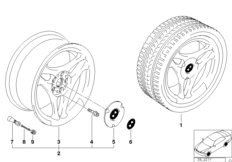 Дизайн с 3 спицами (диз. 38)