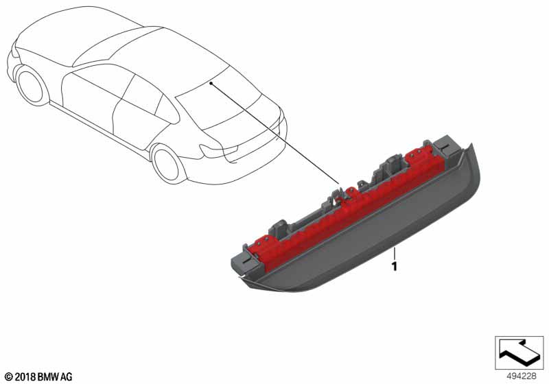 Третий фонарь стоп-сигнала