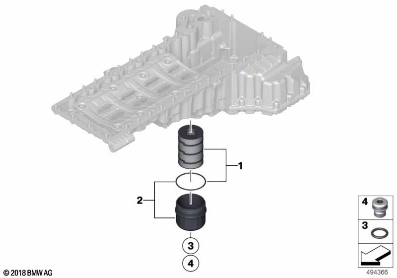 Смазочная система-масляный фильтр