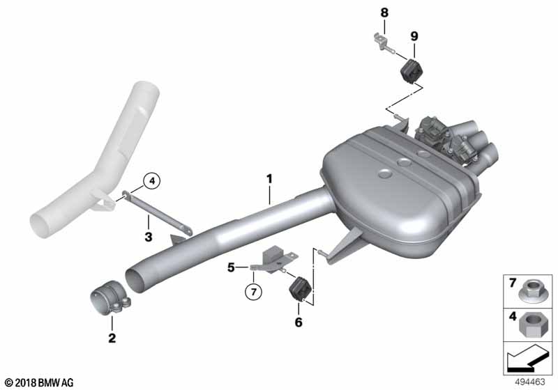 Система выпуска ОГ Зд