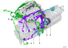 жгут проводов двигателя