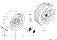 Дизайн с большим числом спиц (диз. 4)