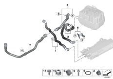 Контур сист.охл.электроники электромаш.