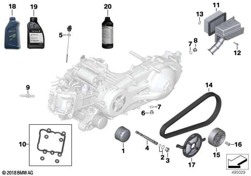 Комплект колец круглого сечения
