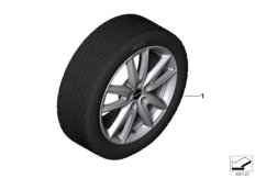 JCW LM Rad Grip Spoke 520 - 18"
