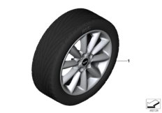 Л/с диск MINI Vent Spoke 518 - 17"