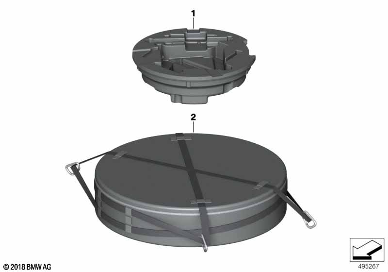 Система аварийного колеса