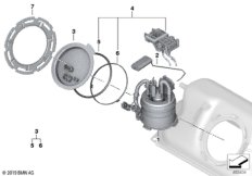 Топливный насос/датчик уровня наполнения