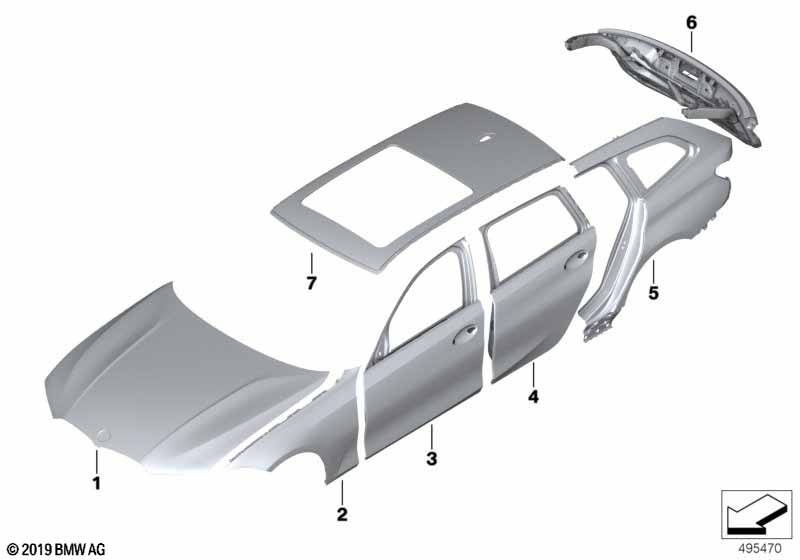 G20 крыло левое переднее
