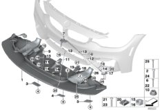 Передний спойлер