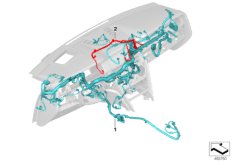 Жгут проводов панели приборов
