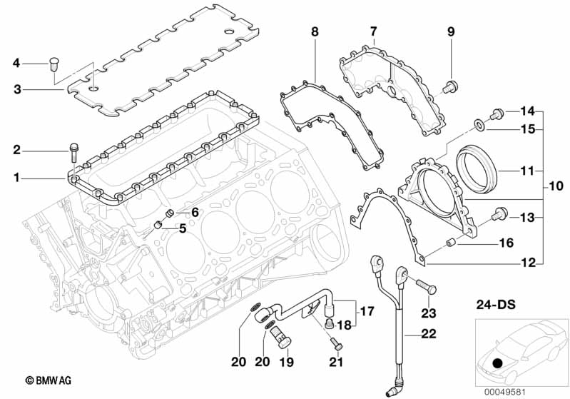 Болт с шестигранной головкой с шайбой