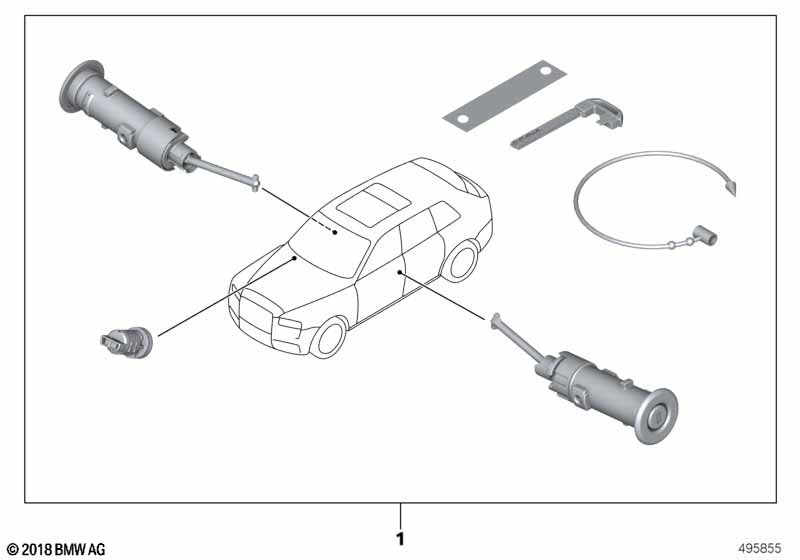 Одновременное запирание / ключ